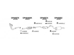 VENEPORTE 400466 išmetimo sistema 
 Išmetimo sistema -> Išmetimo sistema, visa
