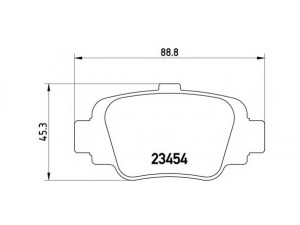 BREMBO P 56 032 stabdžių trinkelių rinkinys, diskinis stabdys 
 Techninės priežiūros dalys -> Papildomas remontas
4406099B25, 4406099B85