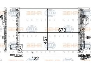 HELLA 8FC 351 300-131 kondensatorius, oro kondicionierius 
 Oro kondicionavimas -> Kondensatorius
942 500 00 54, 942 500 01 54, A 942 500 00 54