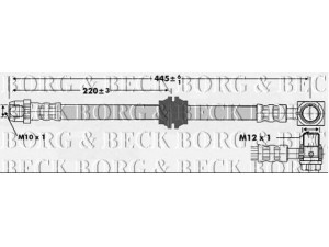 BORG & BECK BBH6725 stabdžių žarnelė 
 Stabdžių sistema -> Stabdžių žarnelės
34 30 6 755 398, 34306760221, 3430 6755 398