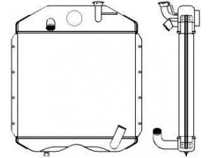 SAKURA  Automotive 1311-0402 radiatorius, variklio aušinimas