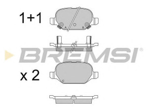 BREMSI BP3550 stabdžių trinkelių rinkinys, diskinis stabdys
68088919AA, 68088919AA, 77366388