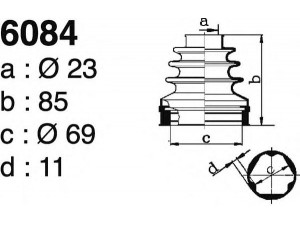 DEPA 6084 gofruotoji membrana, kardaninis velenas 
 Ratų pavara -> Gofruotoji membrana
1K0498201C