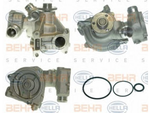 HELLA 8MP 376 807-101 vandens siurblys 
 Aušinimo sistema -> Vandens siurblys/tarpiklis -> Vandens siurblys
101 200 28 01, 104 200 08 01, 104 200 31 01