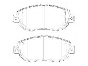 WAGNER WBP21490A stabdžių trinkelių rinkinys, diskinis stabdys 
 Techninės priežiūros dalys -> Papildomas remontas
0446530271, 0446530272, 0446553010