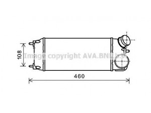 AVA QUALITY COOLING FD4476 tarpinis suslėgto oro aušintuvas, kompresorius 
 Variklis -> Oro tiekimas -> Įkrovos agregatas (turbo/superįkrova) -> Tarpinis suslėgto oro aušintuvas
1516720, 1534670, 1574923, 1589068