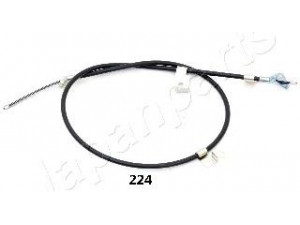JAPANPARTS BC-224 trosas, stovėjimo stabdys 
 Stabdžių sistema -> Valdymo svirtys/trosai
4642052080