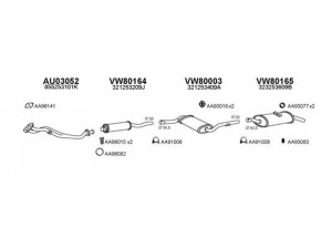 VENEPORTE 800523 išmetimo sistema 
 Išmetimo sistema -> Išmetimo sistema, visa