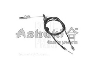 ASHUKI HRK12579 trosas, stovėjimo stabdys 
 Stabdžių sistema -> Valdymo svirtys/trosai