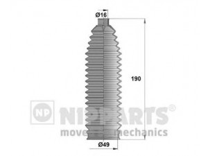 NIPPARTS N2840910 gofruotoji membrana, vairavimas 
 Vairavimas -> Gofruotoji membrana/sandarinimai
13278357