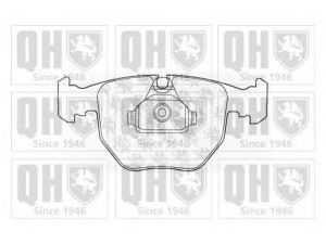 QUINTON HAZELL BP1052 stabdžių trinkelių rinkinys, diskinis stabdys 
 Techninės priežiūros dalys -> Papildomas remontas
34 11 1 163 307, 34 11 1 165 227
