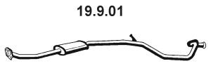 EBERSPÄCHER 19.9.01 vidurinis duslintuvas 
 Išmetimo sistema -> Duslintuvas
1717.S6