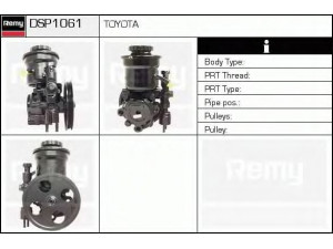DELCO REMY DSP1061 hidraulinis siurblys, vairo sistema 
 Vairavimas -> Vairo pavara/siurblys