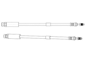 FERODO FHY2825 stabdžių žarnelė 
 Stabdžių sistema -> Stabdžių žarnelės
4837076