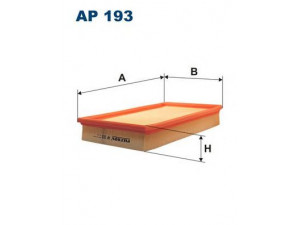 FILTRON AP193 oro filtras 
 Techninės priežiūros dalys -> Techninės priežiūros intervalai
3W839601AA, NJA3558AA