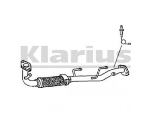 KLARIUS 301821 išleidimo kolektorius 
 Išmetimo sistema -> Išmetimo vamzdžiai
MR529443