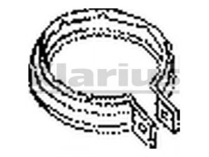 KLARIUS 430349 laikiklis, išmetimo sistema
6019970390