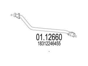 MTS 01.12660 išleidimo kolektorius 
 Išmetimo sistema -> Išmetimo vamzdžiai
18312246455