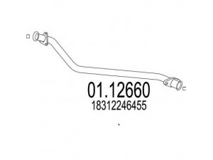 MTS 01.12660 išleidimo kolektorius 
 Išmetimo sistema -> Išmetimo vamzdžiai
18312246455