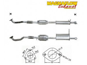 MAGNAFLOW 73407 katalizatoriaus keitiklis 
 Išmetimo sistema -> Katalizatoriaus keitiklis
2861026010