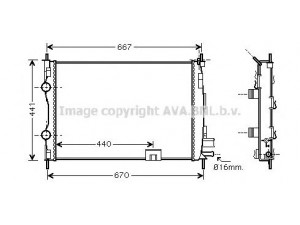 AVA QUALITY COOLING DNA2287 radiatorius, variklio aušinimas 
 Aušinimo sistema -> Radiatorius/alyvos aušintuvas -> Radiatorius/dalys
21400JD50A, 21400JD50B, 21400JD51B