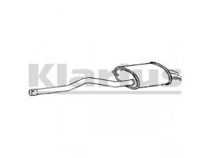 KLARIUS VW618C galinis duslintuvas 
 Išmetimo sistema -> Duslintuvas
7H0253609AC, 7J0253609L, 7H0253609AC