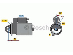 BOSCH 0 986 023 880 starteris 
 Elektros įranga -> Starterio sistema -> Starteris
25 187 951, 96 289 430, 96 469 962
