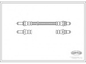 CORTECO 19027570 stabdžių žarnelė 
 Stabdžių sistema -> Stabdžių žarnelės
1018615, 6643690