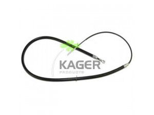 KAGER 19-0568 trosas, stovėjimo stabdys 
 Stabdžių sistema -> Valdymo svirtys/trosai
34411160134