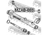 FEBEST MZAB-083 montavimas, vairavimo pavara
2M5Z-3C71-6AA, E112-32-123