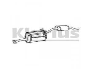 KLARIUS 250363 galinis duslintuvas 
 Išmetimo sistema -> Duslintuvas
201009C001, 201009C102, 201009C001