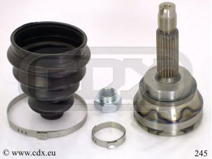 CDX 245 jungčių komplektas, kardaninis velenas 
 Ratų pavara -> Sujungimai/komplektas
