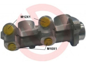 BREMBO M 59 047 pagrindinis cilindras, stabdžiai 
 Stabdžių sistema -> Pagrindinis stabdžių cilindras
558074, 3492284, 27210007373, 0986480615