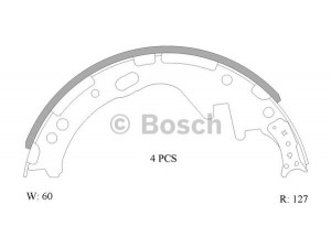 BOSCH 0 986 AB0 043 stabdžių trinkelių komplektas 
 Techninės priežiūros dalys -> Papildomas remontas
44060 36G25