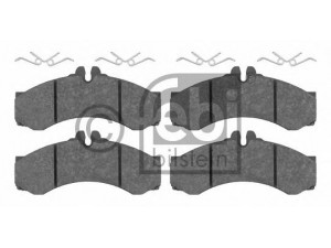 FEBI BILSTEIN 16164 stabdžių trinkelių rinkinys, diskinis stabdys 
 Techninės priežiūros dalys -> Papildomas remontas
05103556AA, 05103790AA, 5103556AA