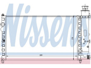 NISSENS 61160 radiatorius, variklio aušinimas 
 Aušinimo sistema -> Radiatorius/alyvos aušintuvas -> Radiatorius/dalys
95495038, 95495384