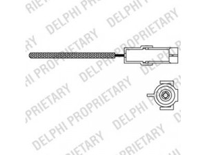 DELPHI ES10966-12B1 lambda jutiklis 
 Variklis -> Variklio elektra
8-25133-185-0, 8-25162-600-0, 8-97018-586-0