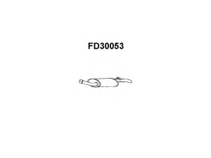 VENEPORTE FD30053 galinis duslintuvas 
 Išmetimo sistema -> Duslintuvas
1018858, 1460211, 1460239, 1659729
