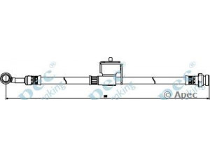APEC braking HOS3856 stabdžių žarnelė 
 Stabdžių sistema -> Stabdžių žarnelės
587371G300