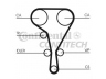 CONTITECH CT1127 paskirstymo diržas 
 Techninės priežiūros dalys -> Papildomas remontas
7701064010, 8200034222
