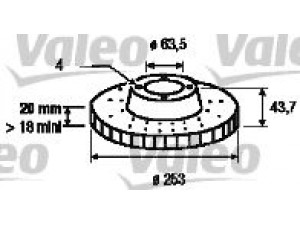 VALEO 186426 stabdžių diskas 
 Stabdžių sistema -> Diskinis stabdys -> Stabdžių diskas
1025911, 4115996, 5026786