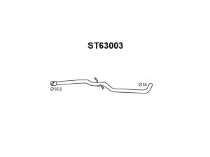 VENEPORTE ST63003 išleidimo kolektorius 
 Išmetimo sistema -> Išmetimo vamzdžiai
5P0253181AA, 5P0253181BB, 5P0253181CE
