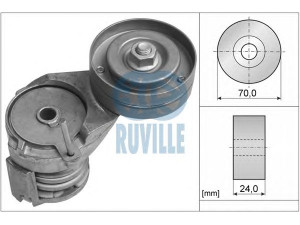 RUVILLE 55738 įtempiklio svirtis, V formos rumbuotas diržas 
 Diržinė pavara -> V formos rumbuotas diržas/komplektas -> Įtempiklis
032 145 299 A, 032 145 299 A, 032 145 299 A