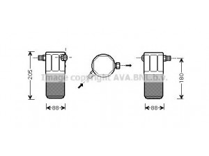 AVA QUALITY COOLING ALD099 džiovintuvas, oro kondicionierius 
 Oro kondicionavimas -> Džiovintuvas
60616203