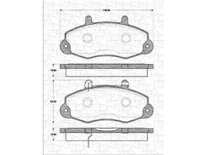 MAGNETI MARELLI 363702161192 stabdžių trinkelių rinkinys, diskinis stabdys 
 Techninės priežiūros dalys -> Papildomas remontas
1074971
