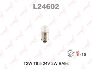 LYNXauto L24602 lemputė
N072601024801, 5230615, KDWHLO9044