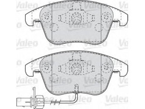 VALEO 598996 stabdžių trinkelių rinkinys, diskinis stabdys 
 Techninės priežiūros dalys -> Papildomas remontas
8K0698151A, 8K0698151F