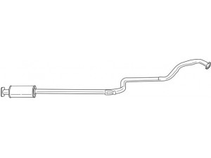 AKS DASIS SG38424 vidurinis duslintuvas