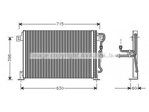 AVA QUALITY COOLING JE5019 kondensatorius, oro kondicionierius 
 Oro kondicionavimas -> Kondensatorius
55115864