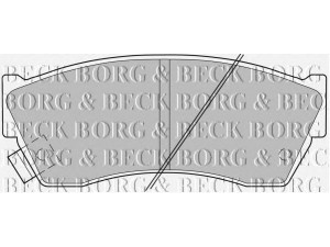BORG & BECK BBP1529 stabdžių trinkelių rinkinys, diskinis stabdys 
 Techninės priežiūros dalys -> Papildomas remontas
45022-SA0-681, 45022SA0681, 5520061880